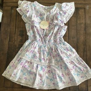 Floral Loveshack dress, above the kneee